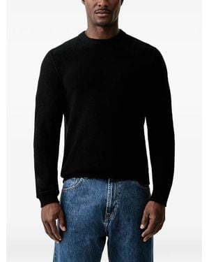 Marc O' Polo Pull À Encolure Ronde - Black