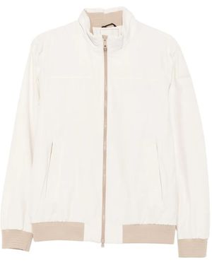 Geox Chaqueta Vincit Con Cremallera - Blanco