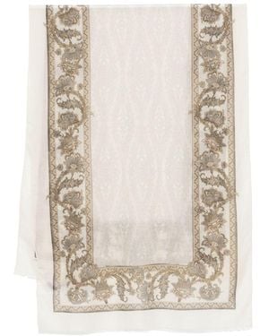 Etro Cashmere Scarf - White