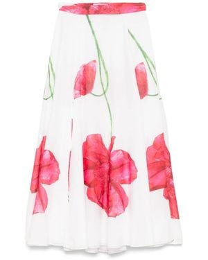 Charo Ruiz Jupe Longue Ventine - Rose