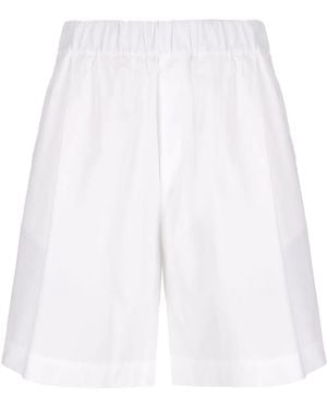 Laneus Shorts mit weitem Bein - Weiß