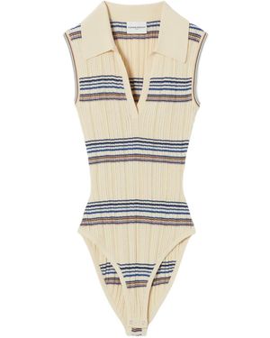 Claudie Pierlot Knitted Bodysuit - White