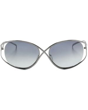 Tom Ford Lunettes De Soleil Whitney - Gris