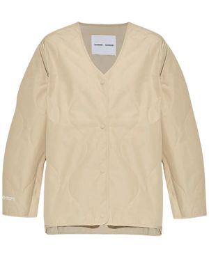 Samsøe & Samsøe Quilted Jacket - Natural