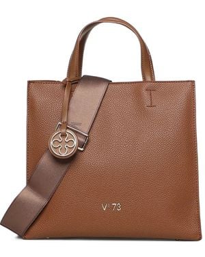 V73 Blake Schultertasche - Braun