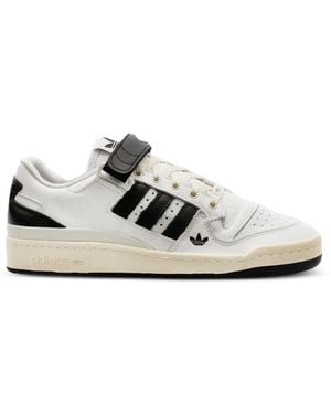 adidas Forum Low Touch-Strap Trainers - White