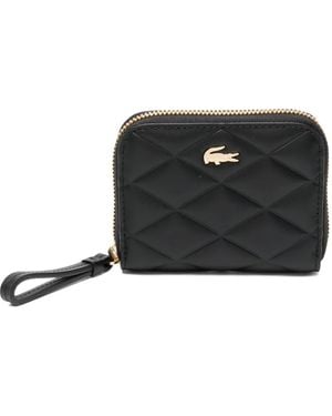 Lacoste Zipped Coin Wallet - Black