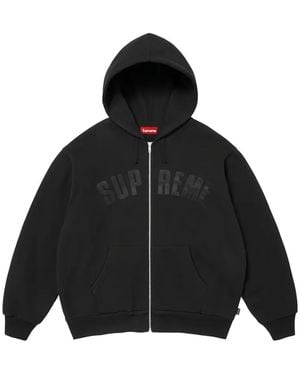 Supreme Sudadera Arc Con Capucha Y Cremallera - Negro