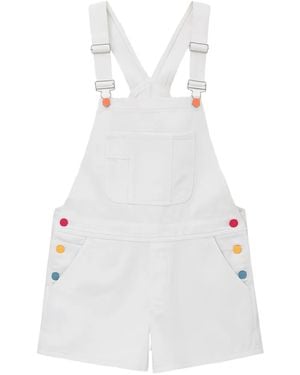 Hey Joanie Playsuit - White