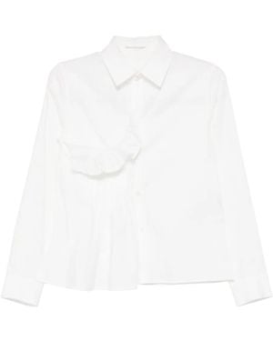 Yohji Yamamoto Broad R Shirt - White