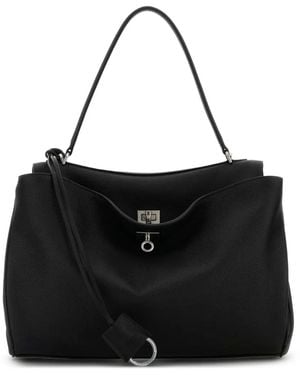 Balenciaga Sac À Main Rodeo Médium - Noir