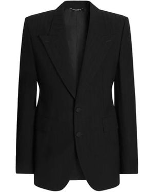 Dolce & Gabbana Einreihiges Sakko - Schwarz