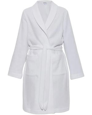 Hanro Robe Selection Belted Bathrobe - White