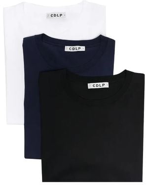 CDLP Three-Pack Crew-Neck T-Shirt - Black