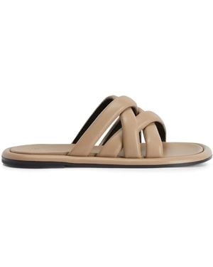 Giuseppe Zanotti Jacobseen レザーサンダル - ブラウン