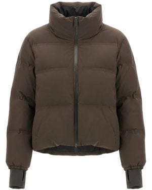 Herno High-Neck Padded Jacket - Brown