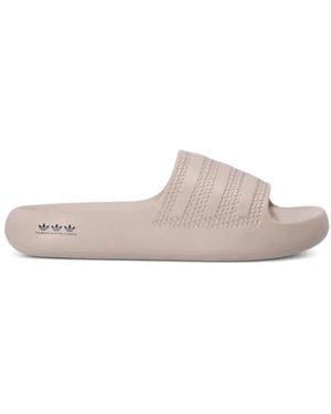 adidas Adilette Ayoon Pool Slides - Natural