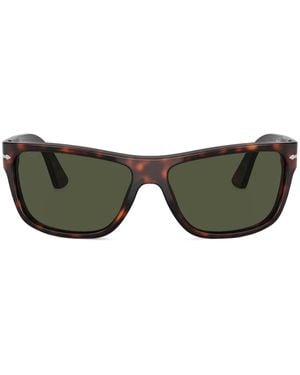 Persol Rectangle-Frame Sunglasses - Green