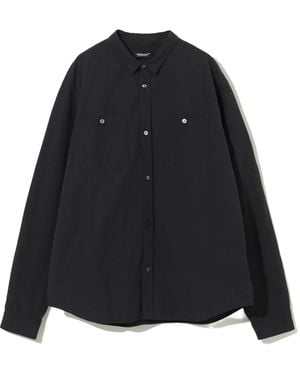 Undercover Button-Fastening Cotton Shirt - Black