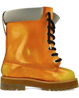 PDF Strada High Boots - Orange
