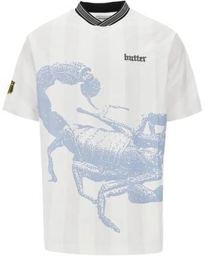 Butter Goods Encounter Logo Graphic T-Shirt in Natural for