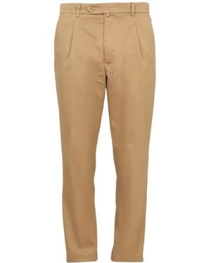 East Harbour Surplus Pantalon À Design Plissé - Natural