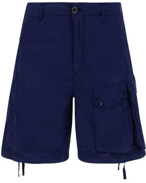 C.P. Company Bermuda Con Applicazione - Blu