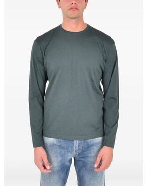 Low Brand Long-Sleeve T-Shirt - Blue