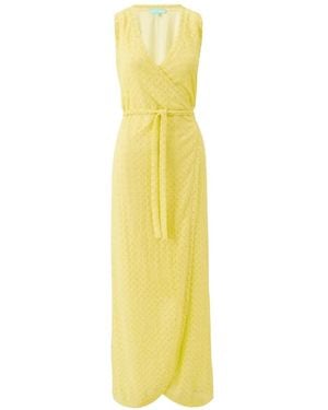 Melissa Odabash Zima Wrap Maxi Dress - Yellow