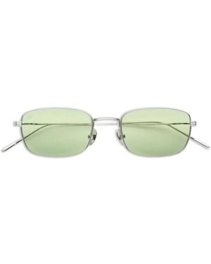 AKILA Grace Rectangle-Frame Sunglasses - Green
