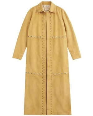 ZUT Abrigo Antar con apliques - Amarillo