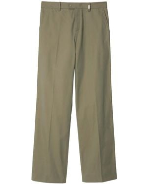 Burberry ストレートパンツ - グリーン