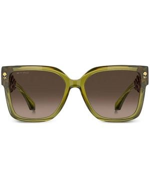 Etro Square-Frame Sunglasses - Green