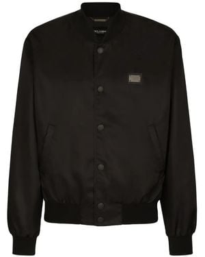 Dolce & Gabbana Coats - Black