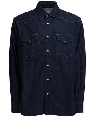 Kapital Chemise À Poches Poitrine - Blue
