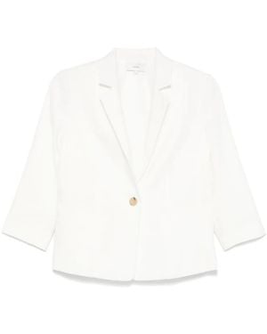 Vince Shrunken Blazer - White
