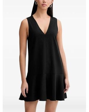 Marc O' Polo V-Neck Mini Dress - Black