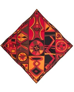 PUCCI Pañuelo Con Estampado Bongo - Rojo