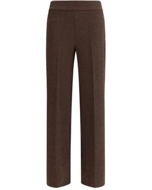 Avenue Montaigne Boucle Pants - Brown
