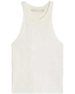Vanessa Bruno Fine-Ribbed Tank Top - White