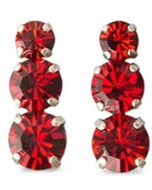 Isabel Marant Karlie Crystal-Embellished Stud Earrings - White