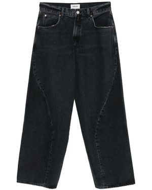 Agolde Panelled Jeans - Black