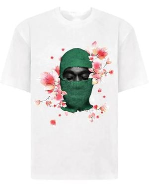 ih nom uh nit Floral Print Crewneck T-Shirt - White