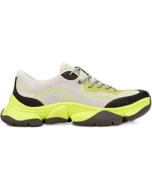 Camper Karst 2 Lace-Up Chunky Trainers - Yellow