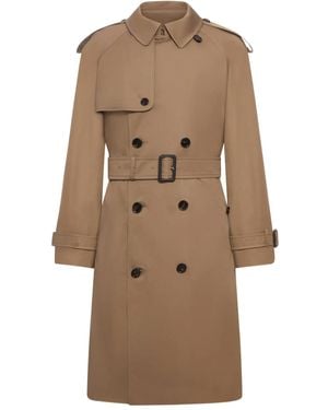 Burberry Chestwood Lange Gabardine Trenchcoat - Naturel