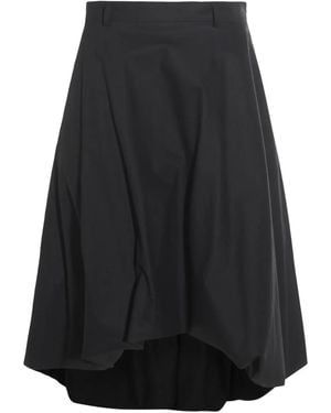 Moschino Bubble-Hem Skirt - Black