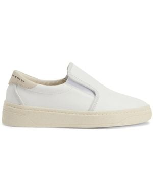 Giuseppe Zanotti スリッポン レザースニーカー - ホワイト