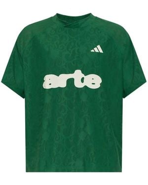 adidas X Arte Antwerp Logo-Print T-Shirt - Green