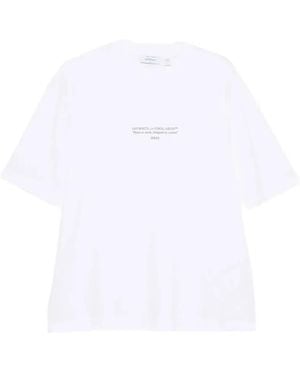 Off-White c/o Virgil Abloh Statement T-Shirt - White