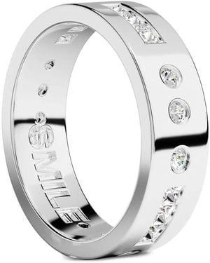 Apm Monaco Morse Smile Ring - Weiß
